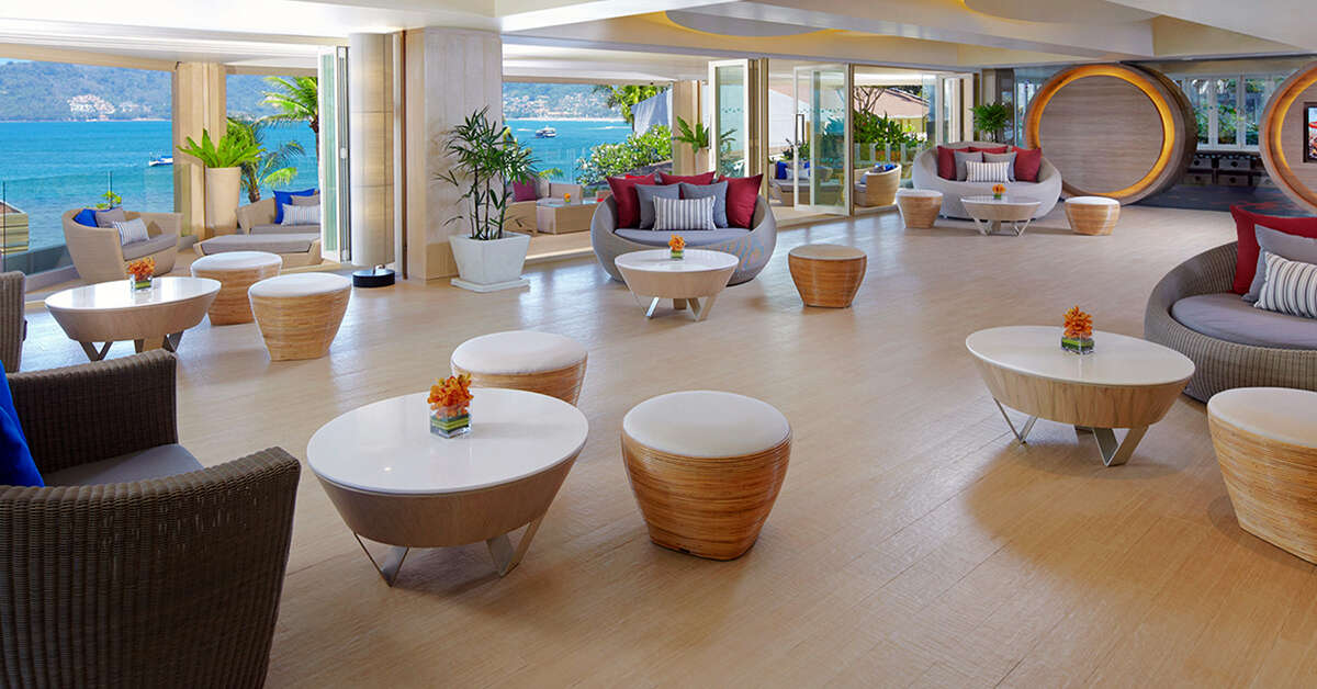 Een foto van het interieur van Amari Phuket