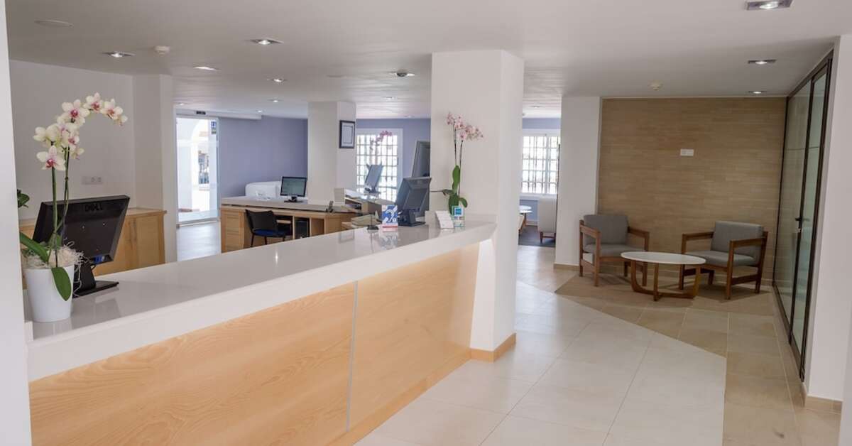 Een foto van het interieur van Sunset Harbour Club by Diamond Resorts