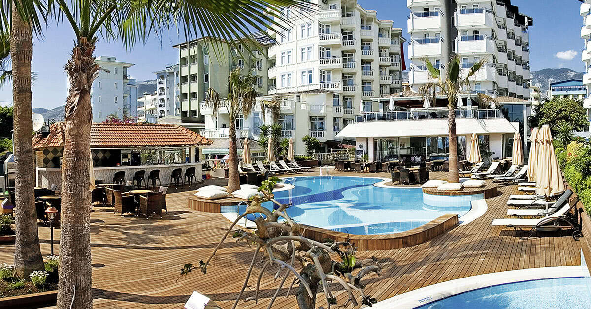 Een foto van een overzicht van Hotel Savk