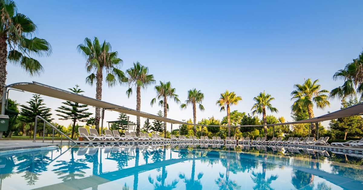 Een foto van het zwembad bij Vita Silva Hotel