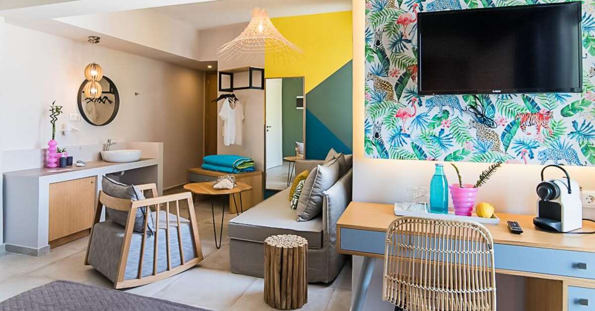 Een foto van Sunshine Hotel Malia