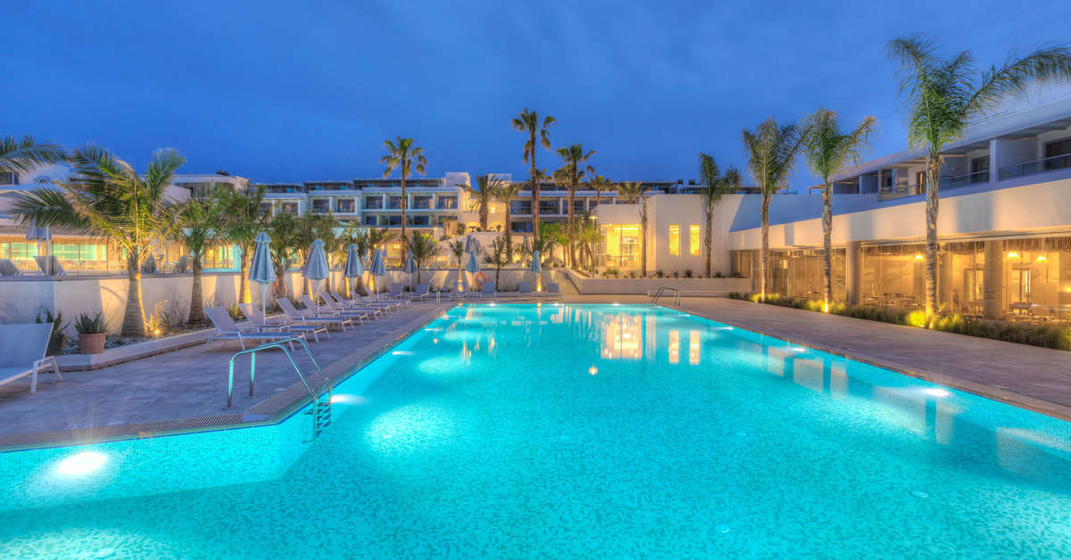 Een foto van het zwembad bij Blue Lagoon Ocean