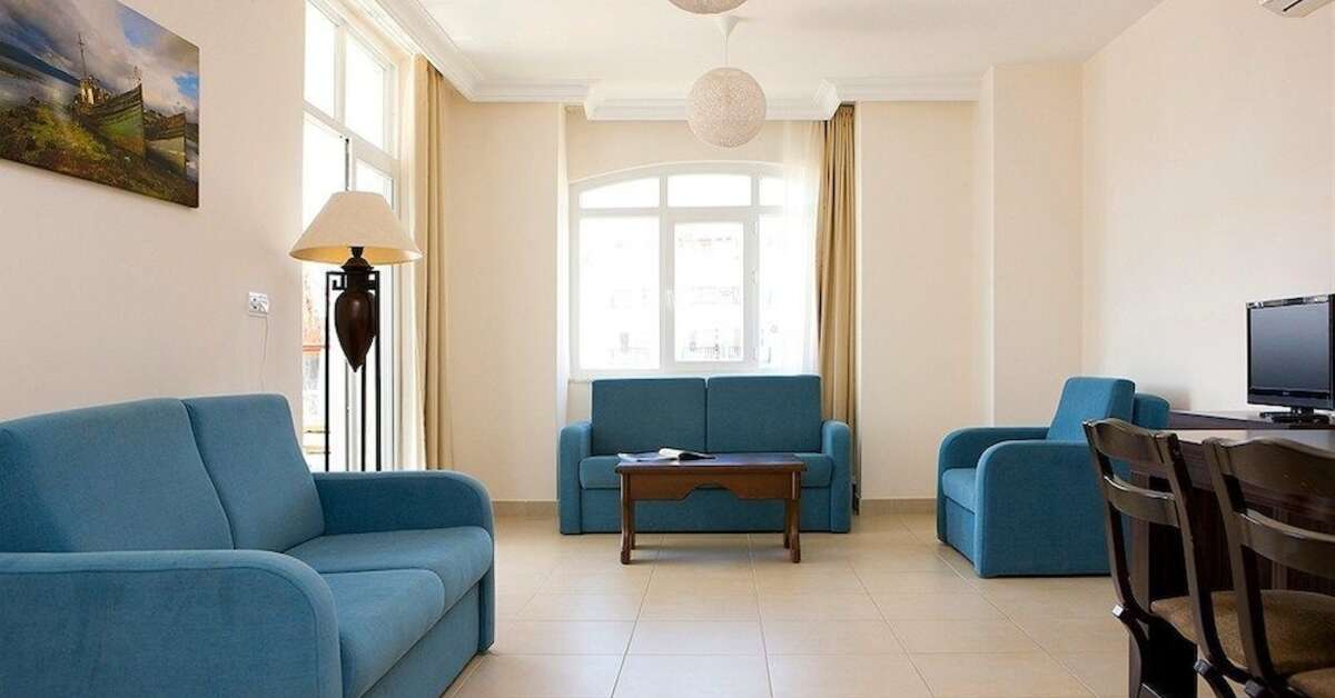 Een foto van het interieur van Irem Garden Hotel