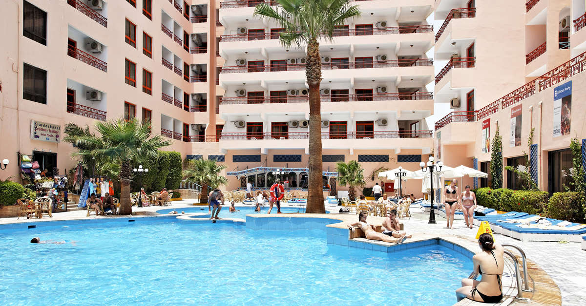 Een foto van het zwembad bij Empire Hotel Aqua Park