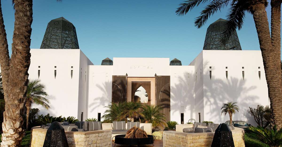 Een foto van de buitenkant van Sofitel Agadir Royal Bay Resort