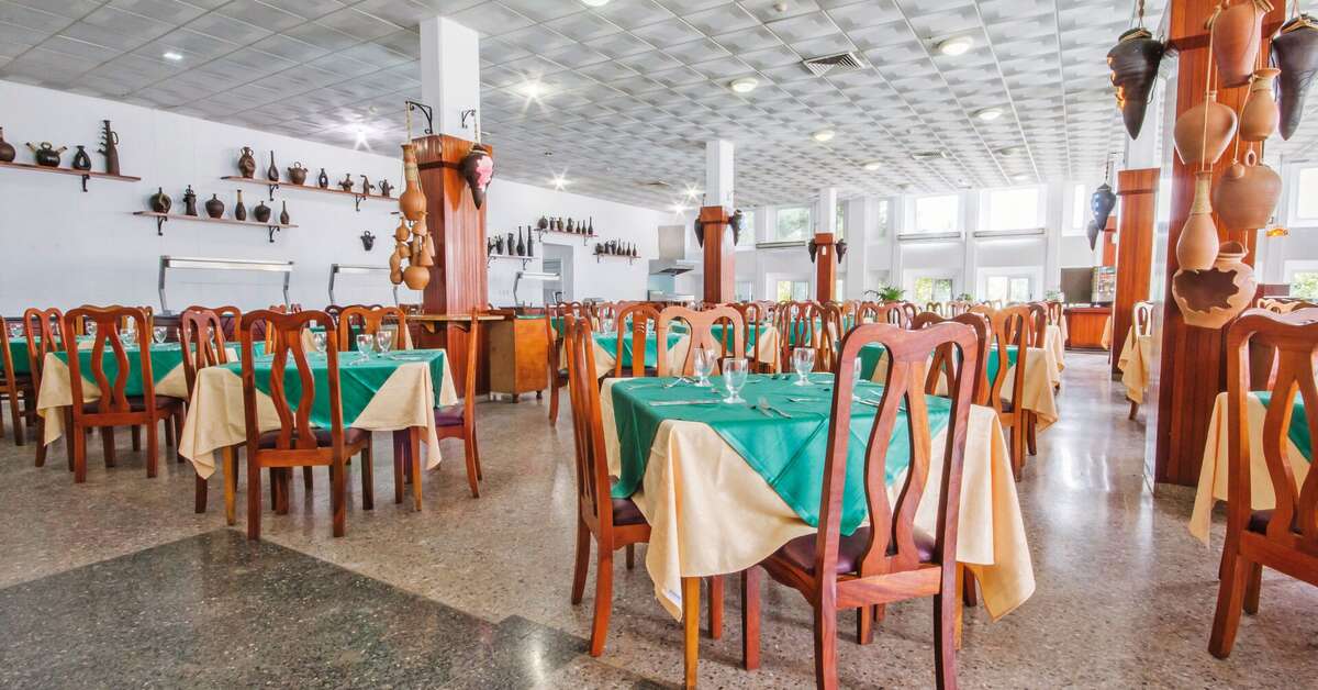 Ein Foto von den Einrichtungen im MarAzul Hotel
