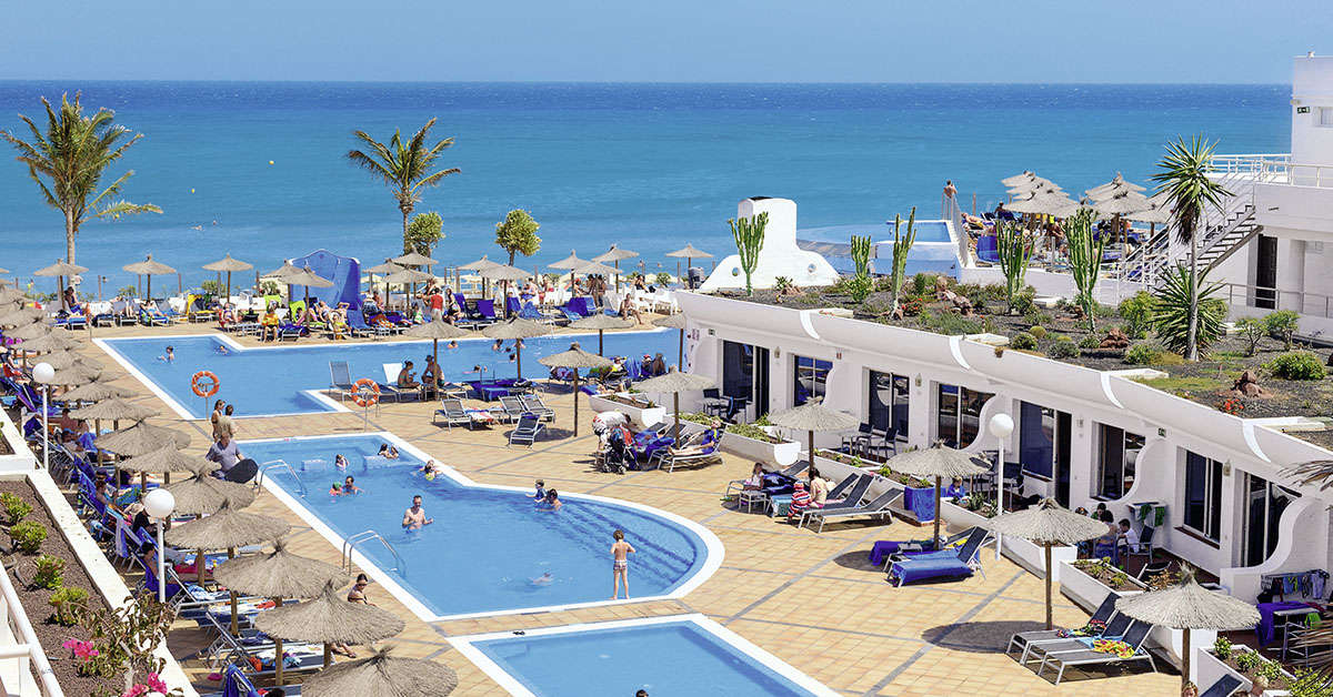 Een foto van een overzicht van Allsun Hotel Barlovento