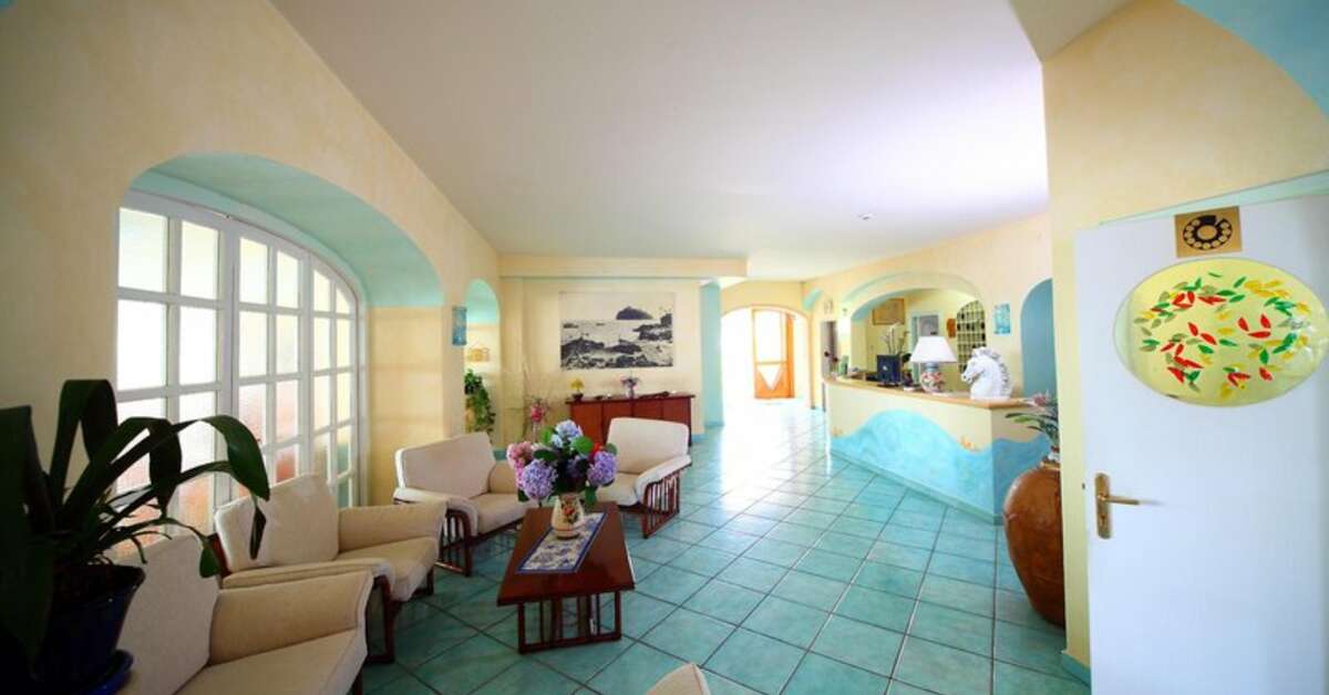 Een foto van het interieur van Hotel Terme Providence