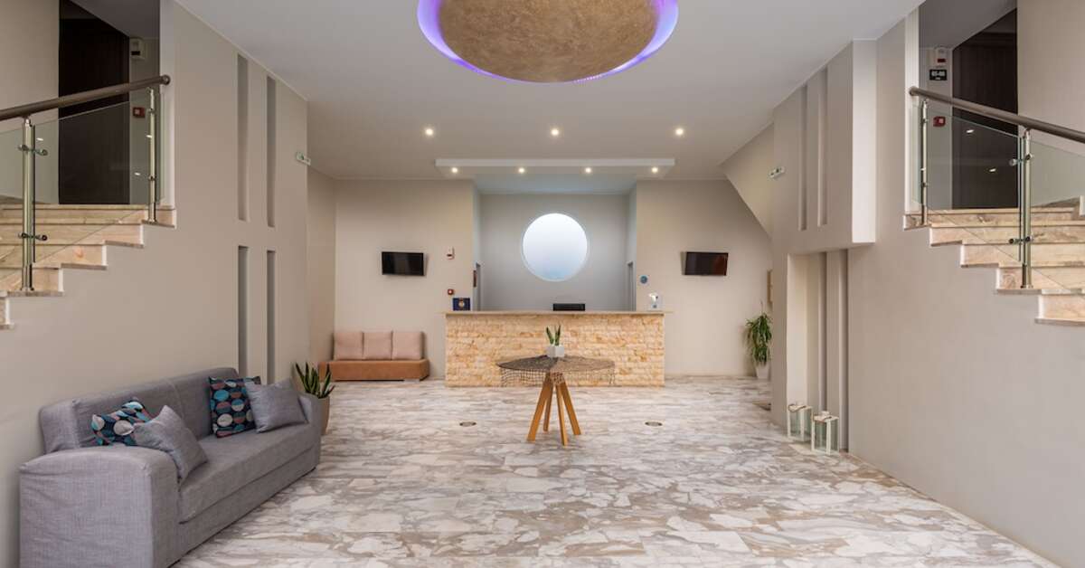 Een foto van het interieur van Sisi Breeze Hotel