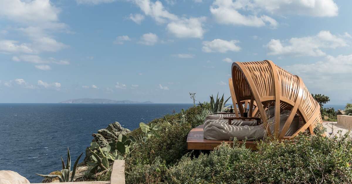 Een foto van het terras bij Acro Suites - A Wellbeing Resort