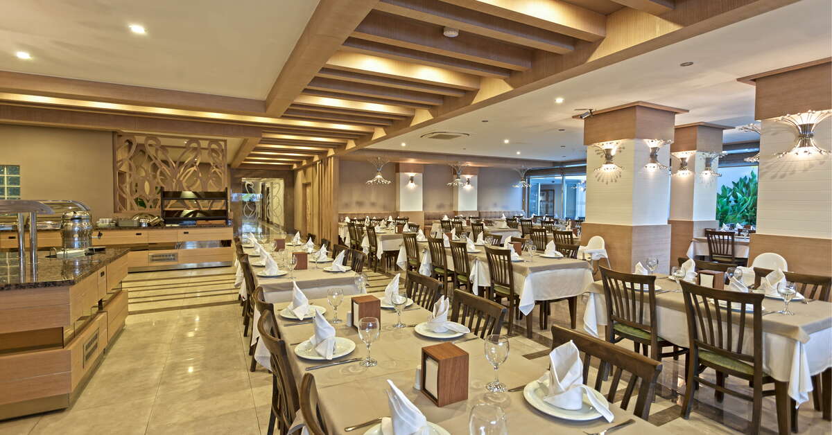 Een foto van de faciliteiten bij Xperia Saray Beach Hotel