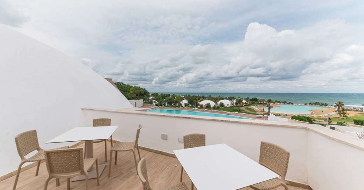 Een foto van het terras bij Torre Cintola Greenblu Sea Emotions