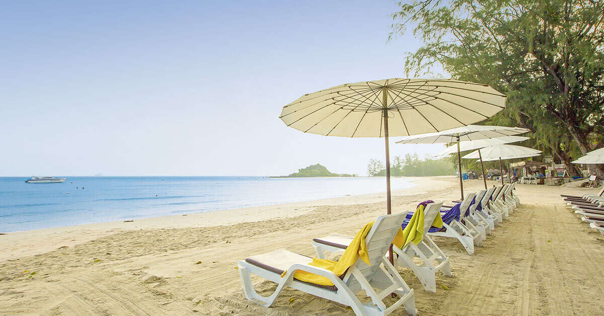 Een foto van het strand bij Melia Koh Samui