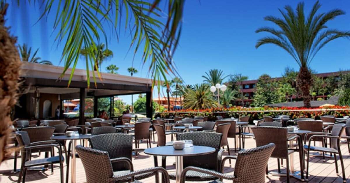 Een foto van het terras bij Spring Hotel Bitacora