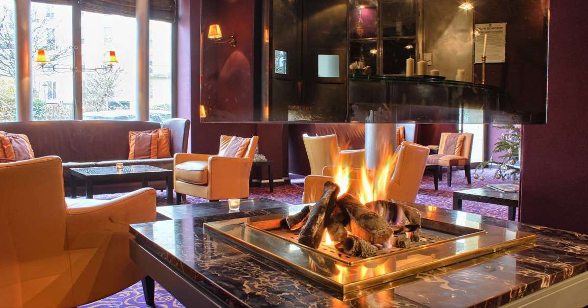 Een foto van het interieur van Villa Lutece Port Royal