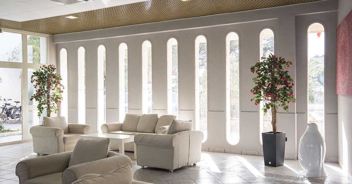 Een foto van het interieur van Hotel Club Eloro