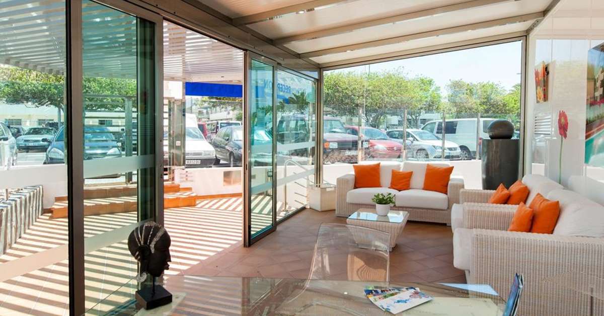 Een foto van het interieur van Casas Pepe