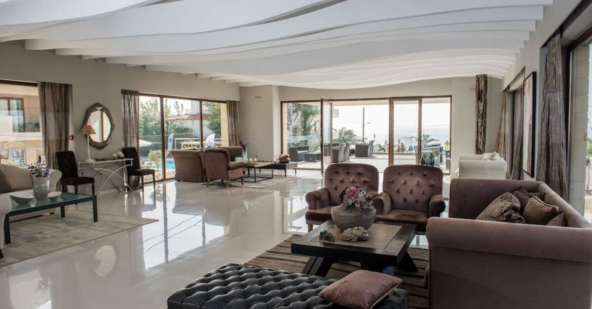 Een foto van het interieur van Gardelli Resort