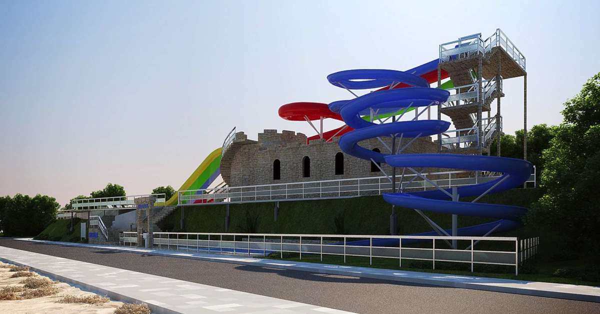 Een foto van het zwembad bij Sol Luna Bay All Inclusive