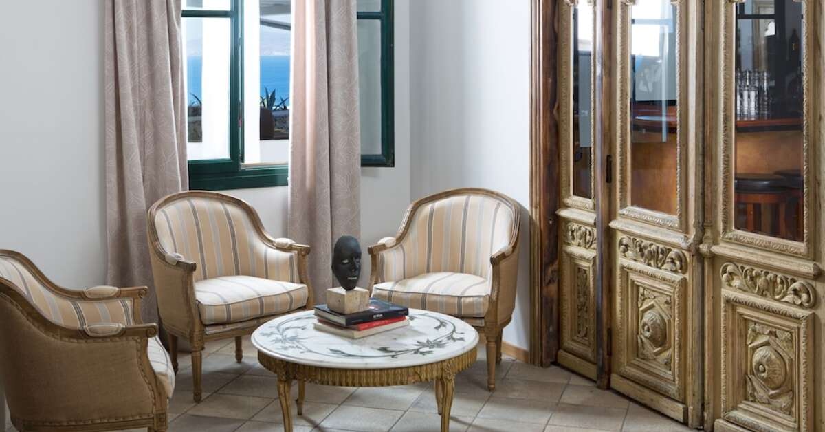Ein Foto vom Innenbereich im Tharroe of Mykonos Hotel