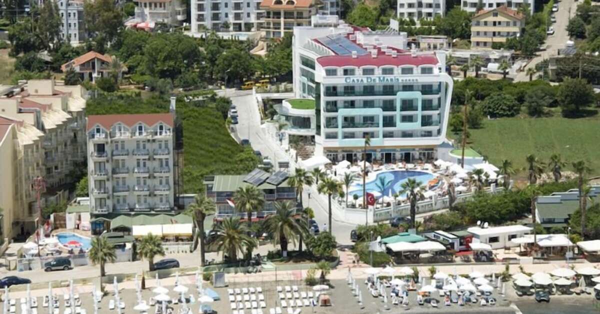 Een foto van de buitenkant van Casa de Maris Spa & Resort