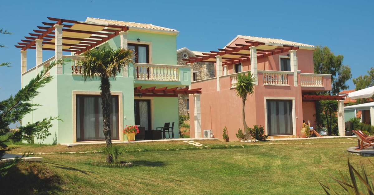 Een foto van de buitenkant van Almyros Villas