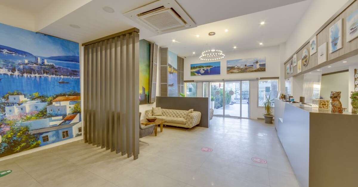 Een foto van het interieur van Smart Holiday Hotel