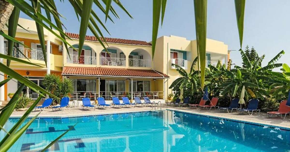 Een foto van het zwembad bij Sunrise Hotel Tsilivi