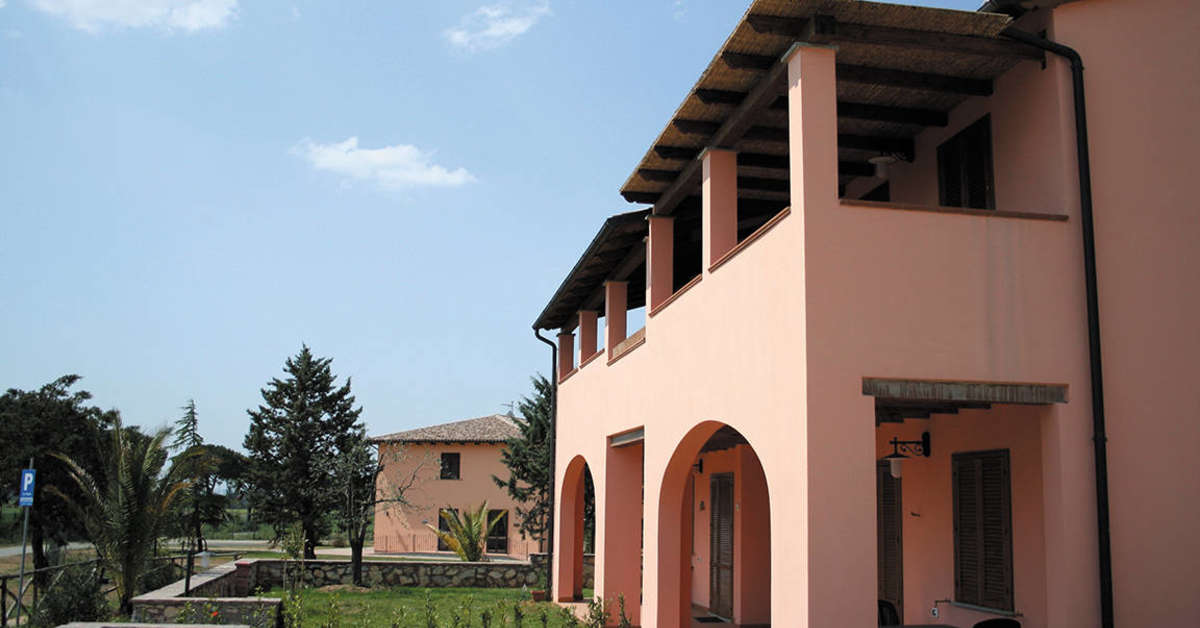 Een foto van de buitenkant van Appartementen Le Corti di Montepitti