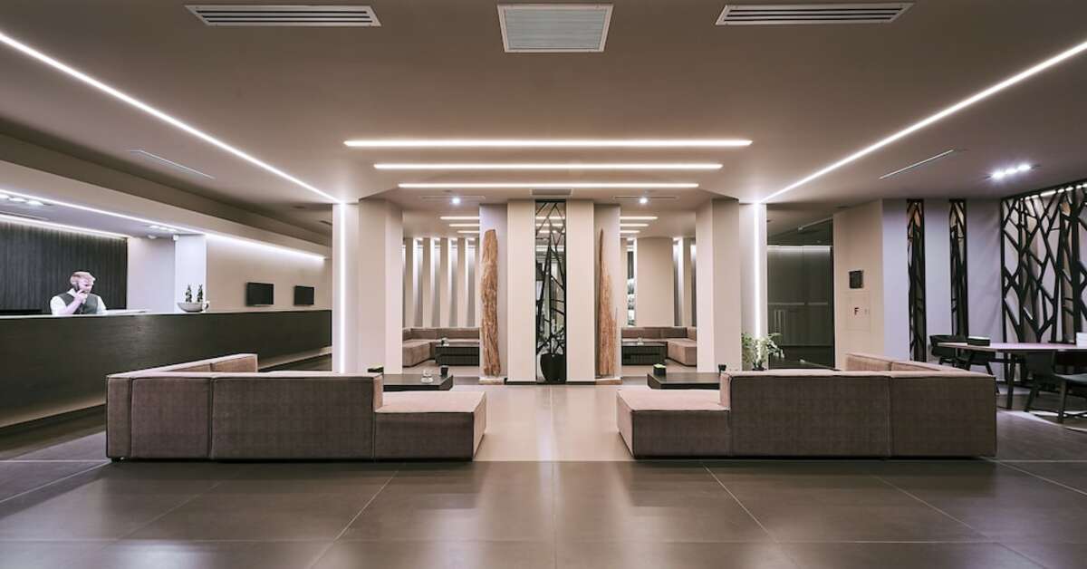 Een foto van het interieur van Nema Design Hotel & Spa