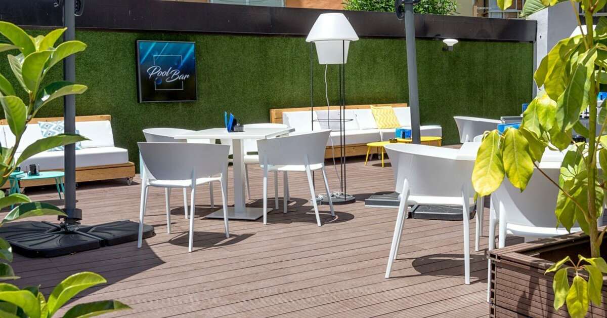 Een foto van de faciliteiten bij Aparthotel Veramar