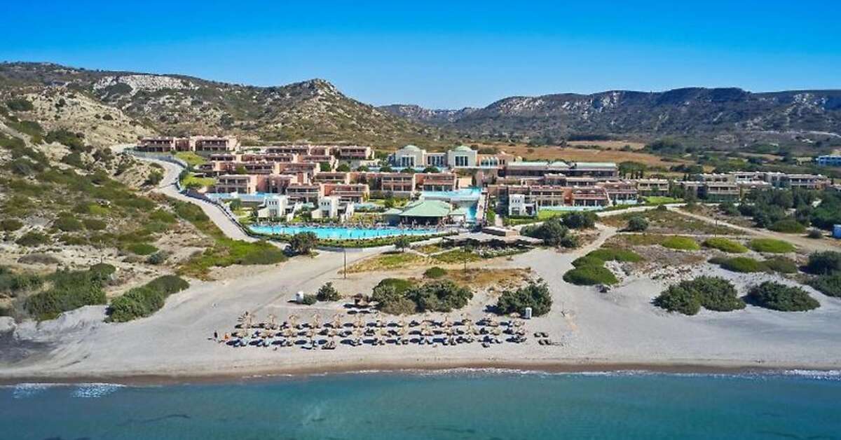 Een foto van het strand bij Atlantica Belvedere Resort