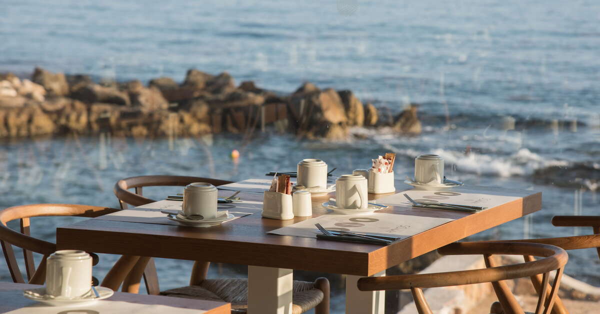 Een foto van de faciliteiten bij Enorme Ammos Beach Hotel