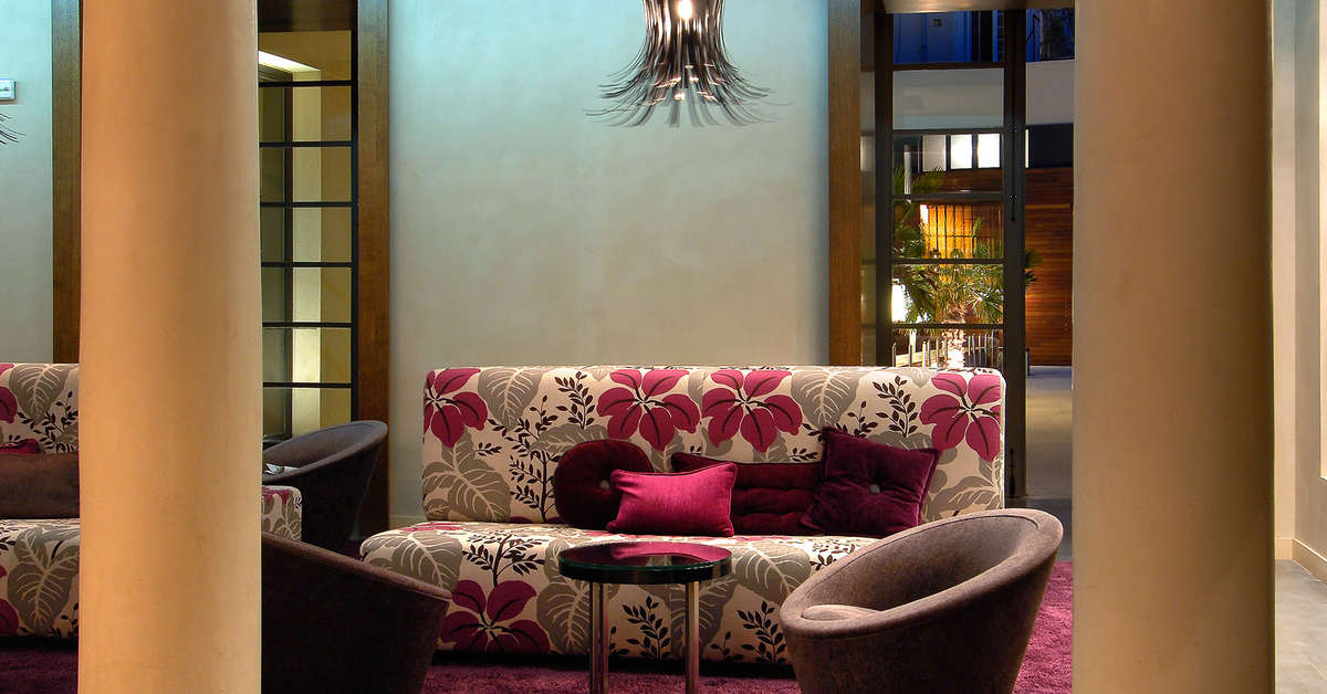 Een foto van het interieur van Vincci Soho