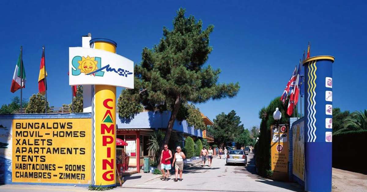 Een foto van de buitenkant van Camping Solmar