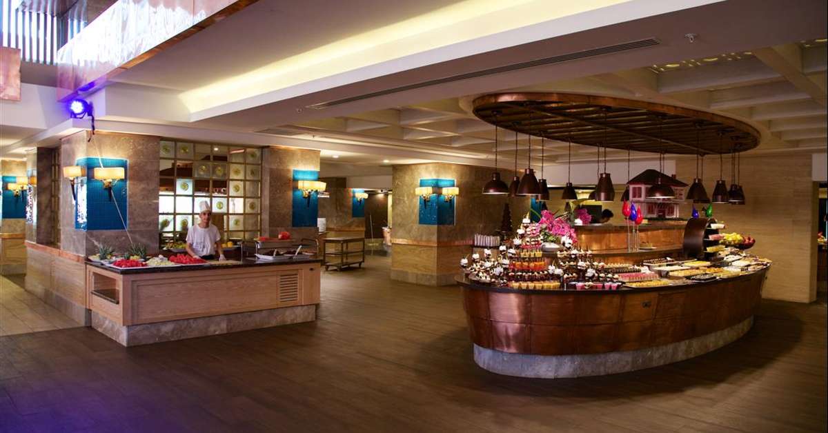 Ein Foto von den Einrichtungen im Megasaray Club Belek