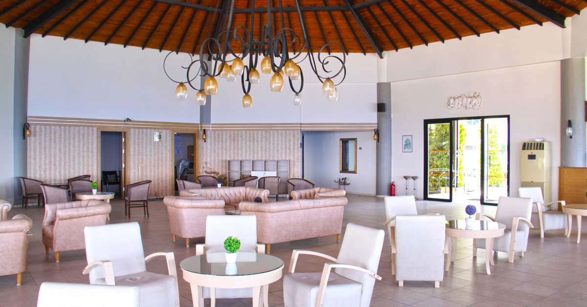 Een foto van het interieur van Sealight Family Club Hotel