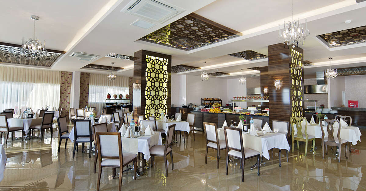 Een foto van de faciliteiten bij Hotel Justiniano Deluxe Resort
