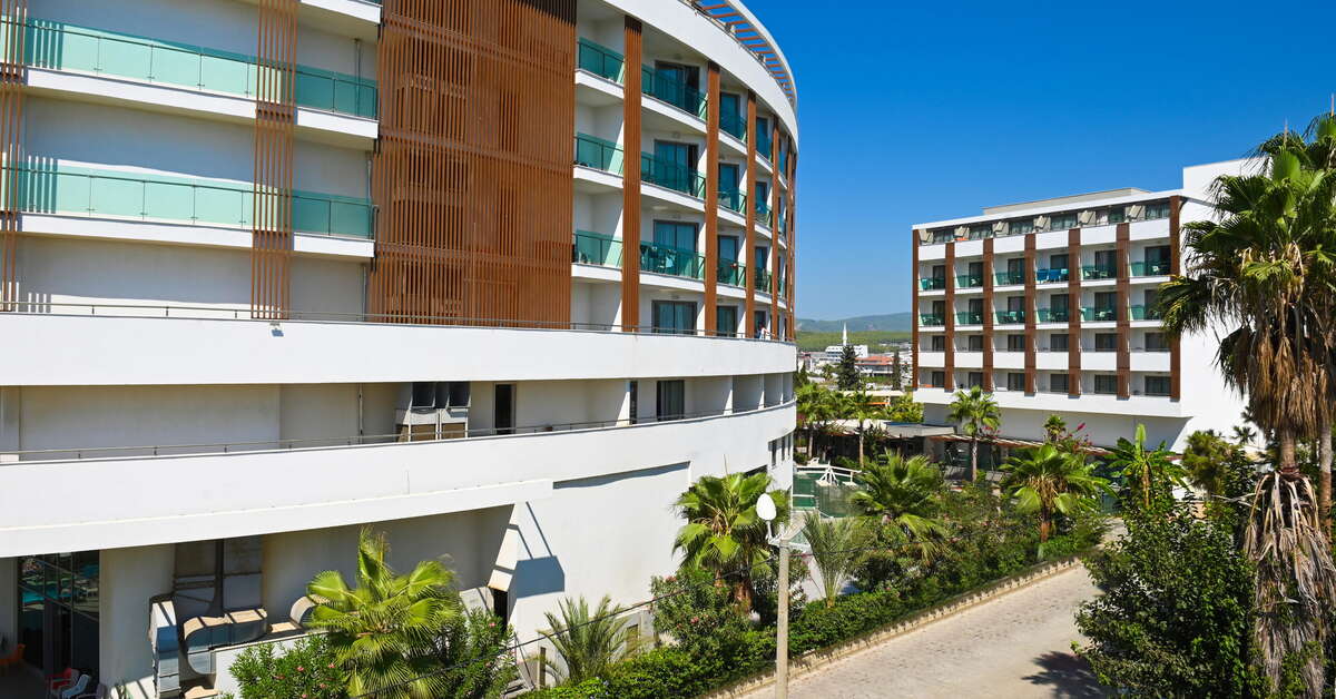Ein Foto von der Außenansicht des Xoria Deluxe Hotel