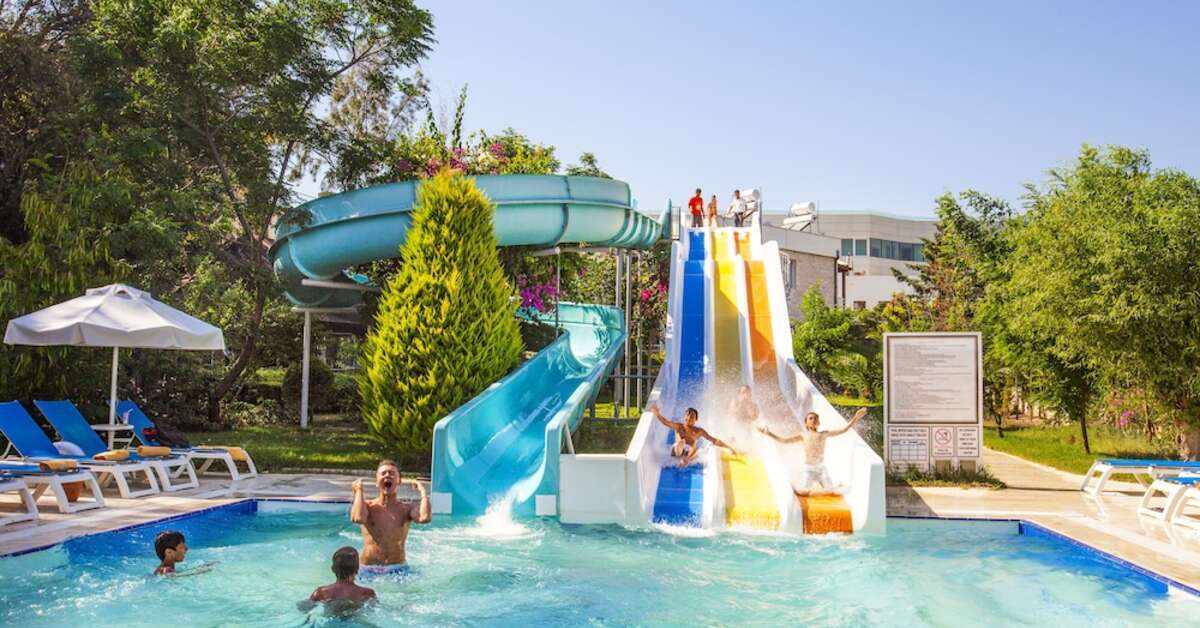 Een foto van het zwembad bij Arin Resort