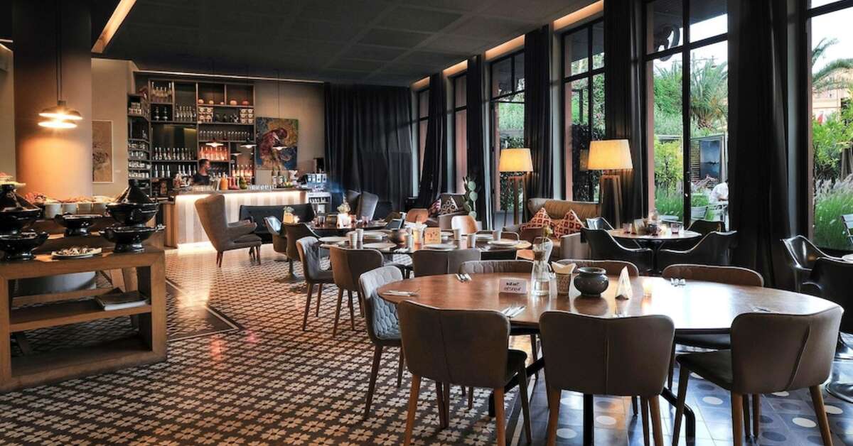 Een foto van de faciliteiten bij Hotel Novotel Marrakech Hivernage