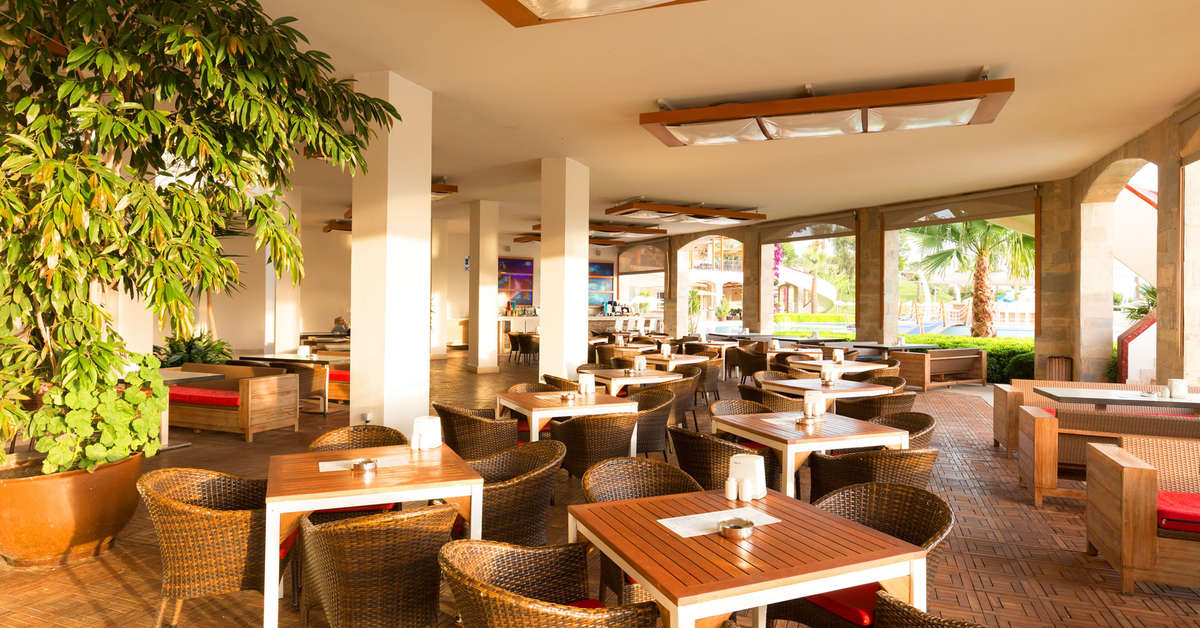 Een foto van het interieur van Kefaluka Resort