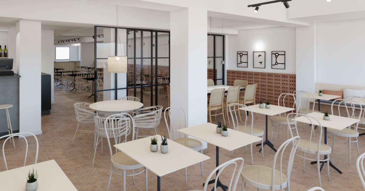 Een foto van de faciliteiten bij Hotel GHT Miratge