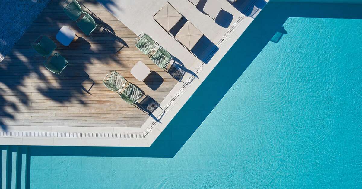 Een foto van het zwembad bij Lena Mare Boutique Hotel