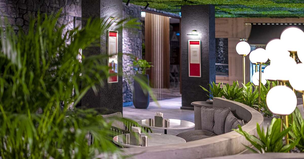 Een foto van het interieur van Rubi Platinum Sign