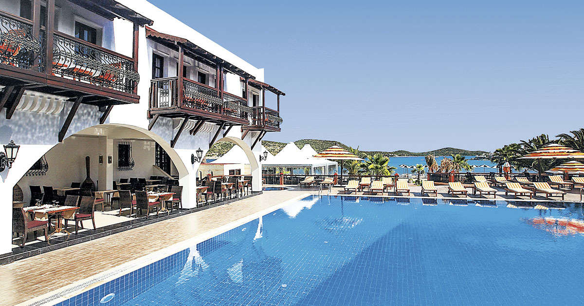 Een foto van een overzicht van Costa Bitezhan Hotel
