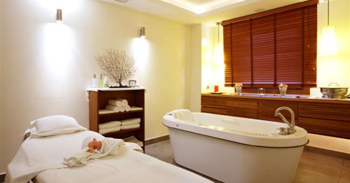 Een foto van de faciliteiten bij Grupotel Aguait Resort & Spa