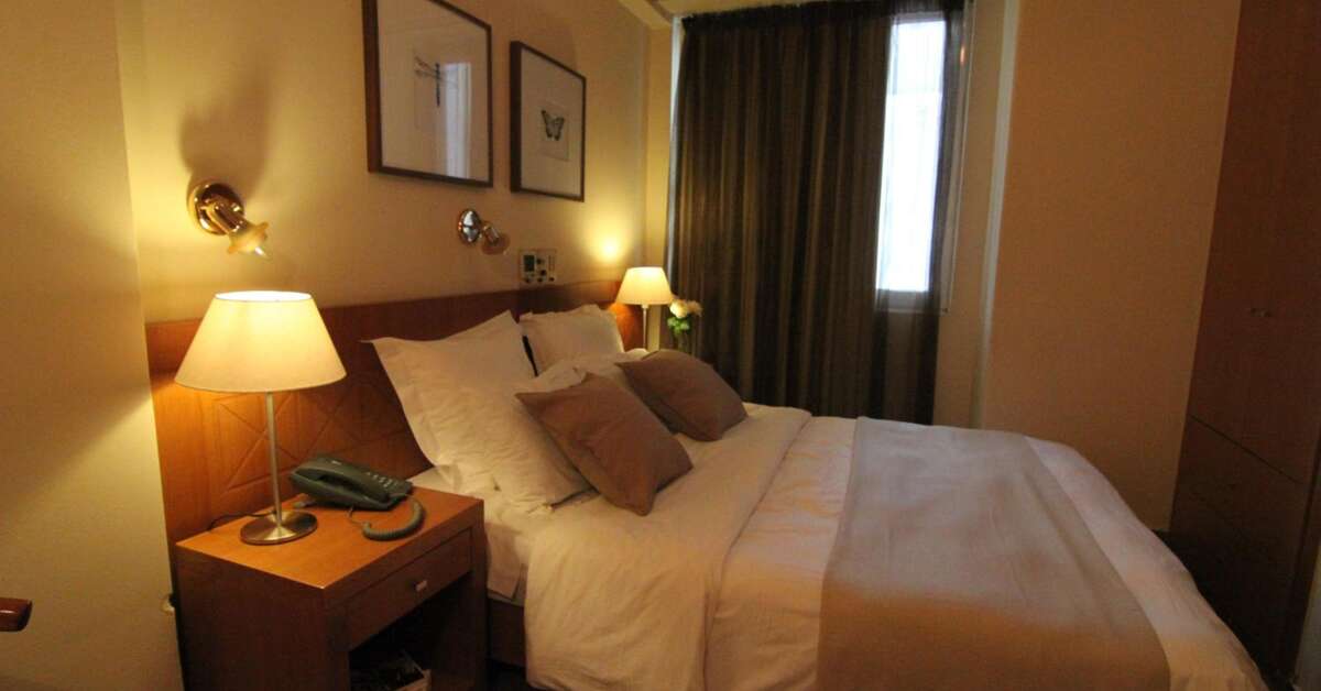 Een foto van een overzicht van Achillion Hotel
