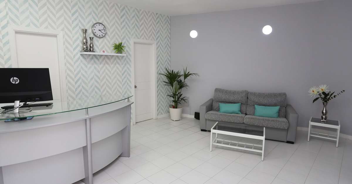 Een foto van het interieur van Halley Appartementen