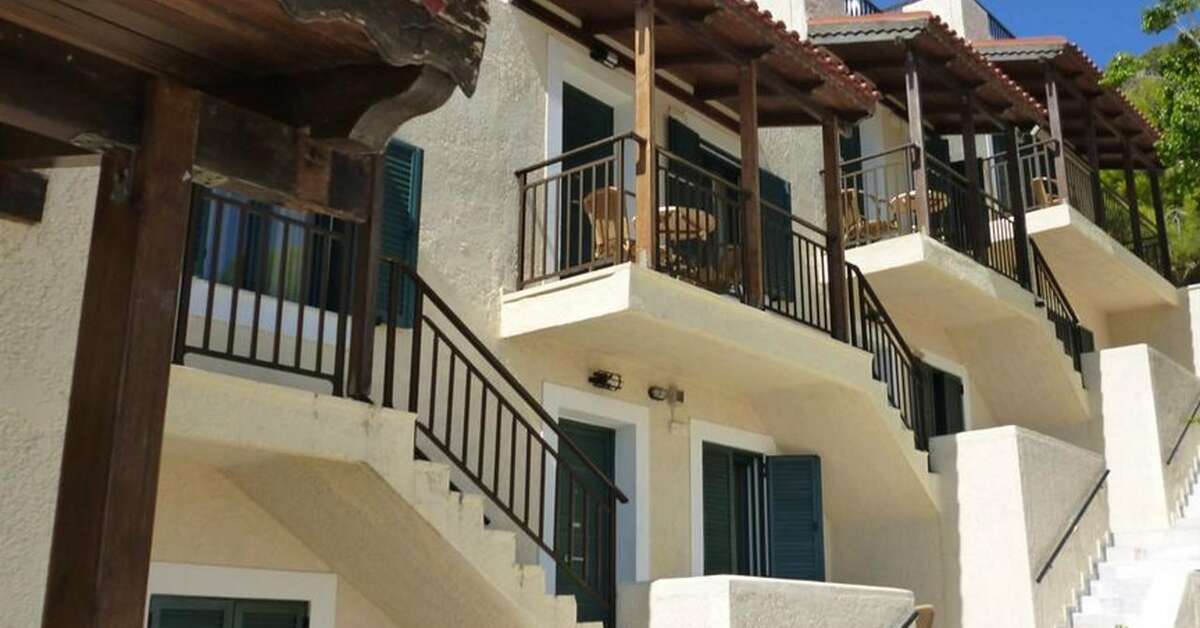 Een foto van de buitenkant van Mariamare Appartementen